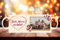 Personalisierte Tasse "Beste Mama der Welt"