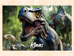 Personalisierte Trinkflasche "Dinosaurier"