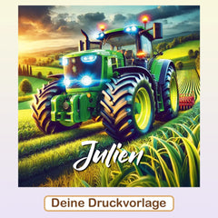 Personalisiertes Kissen - "Traktor1"