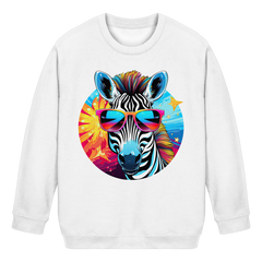 Cool Zebra - Kids Basic Sweatshirt