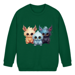 Cute Monster - Kids Basic Sweatshirt