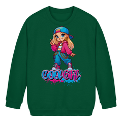 Hip Hop Girl - Kids Basic Sweatshirt