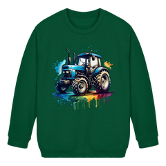 Colorful Traktor - Kids Basic Sweatshirt