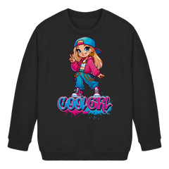 Hip Hop Girl - Kids Basic Sweatshirt