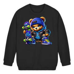 Hip Hop Teddy Boy - Kids Basic Sweatshirt