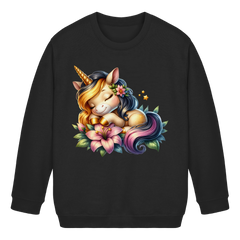 Sleeping Unicorn - Kids Basic Sweatshirt