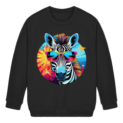 Cool Zebra - Kids Basic Sweatshirt