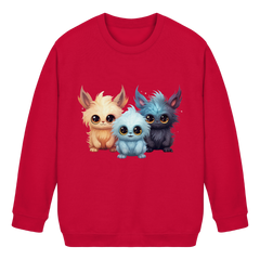 Cute Monster - Kids Basic Sweatshirt