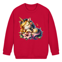 Sleeping Unicorn - Kids Basic Sweatshirt