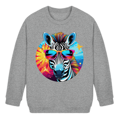 Cool Zebra - Kids Basic Sweatshirt