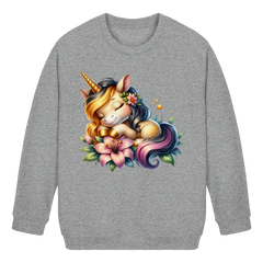Sleeping Unicorn - Kids Basic Sweatshirt