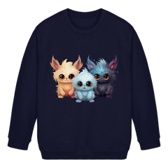 Cute Monster - Kids Basic Sweatshirt