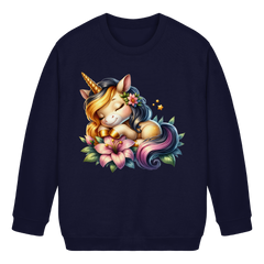 Sleeping Unicorn - Kids Basic Sweatshirt