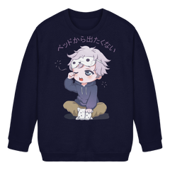 Sleepy Chibi Boy - Kids Basic Sweatshirt
