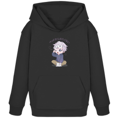 Sleepy Chibi Boy - Kids Organic Hoodie