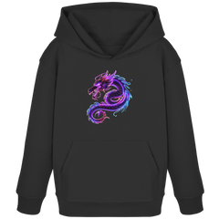 Neon Dragon - Kids Organic Hoodie
