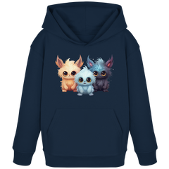 Cute Monster - Kids Organic Hoodie