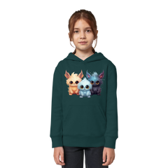 Cute Monster - Kids Organic Hoodie