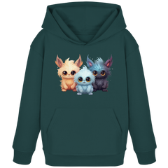 Cute Monster - Kids Organic Hoodie