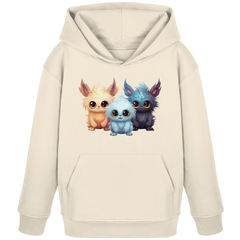 Cute Monster - Kids Organic Hoodie