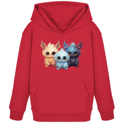 Cute Monster - Kids Organic Hoodie