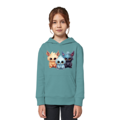 Cute Monster - Kids Organic Hoodie