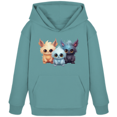 Cute Monster - Kids Organic Hoodie