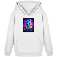 Cute Baby Dragon - Kids Organic Hoodie