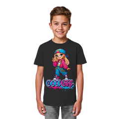 Hip Hop Girl - Kids Organic Shirt