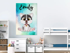 babytiere-mit-name-leinwand-vertikal-personalisierbar