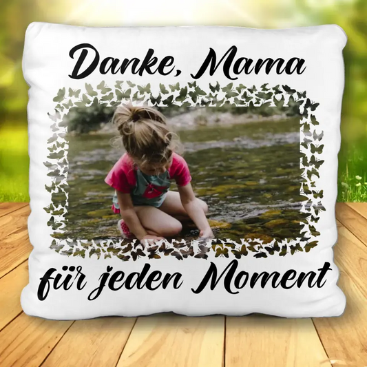 Personalisiertes Kissen - "Danke Mama"