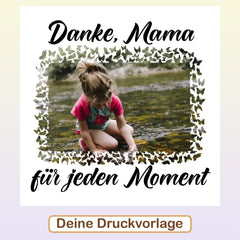 Personalisiertes Kissen - "Danke Mama"