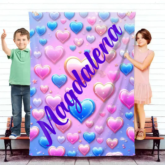 Kuscheldecke personalisiert "Sweetheart"