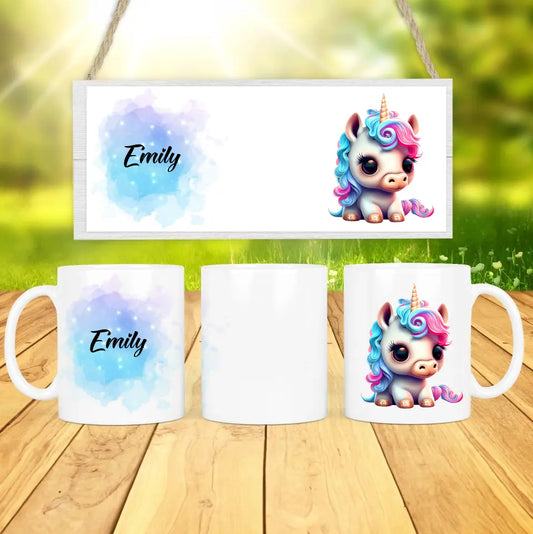 Personalisierte Tasse - "Baby Einhorn"