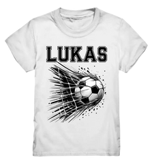 Fußball Tor mit Name - Kids Premium Shirt