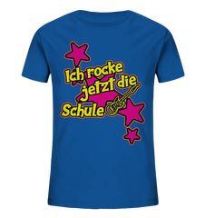 Ich rocke jetzt die Schule "Pink" - Kids Organic Shirt