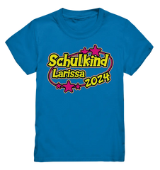 Schulkind Name "Stars pink" - Kids Premium Shirt