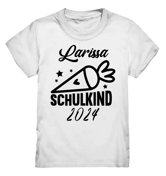 Schultüte Schulkind Name - Kids Premium Shirt