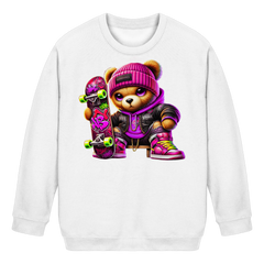 Hip Hop Teddy Girl - Kids Basic Sweatshirt