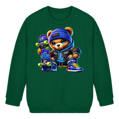 Hip Hop Teddy Boy - Kids Basic Sweatshirt