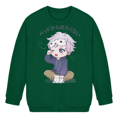 Sleepy Chibi Boy - Kids Basic Sweatshirt