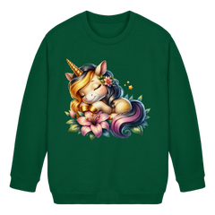Sleeping Unicorn - Kids Basic Sweatshirt