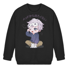 Sleepy Chibi Boy - Kids Basic Sweatshirt