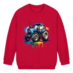 Colorful Traktor - Kids Basic Sweatshirt