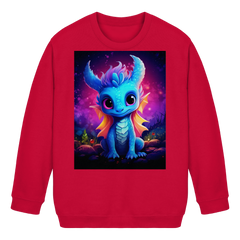 Cute Baby Dragon - Kids Basic Sweatshirt