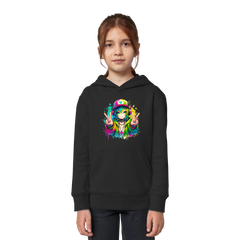 Anime Girl - Kids Organic Hoodie