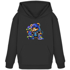 Hip Hop Teddy Boy - Kids Organic Hoodie