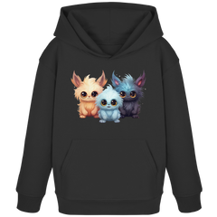 Cute Monster - Kids Organic Hoodie