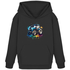 Colorful Traktor - Kids Organic Hoodie