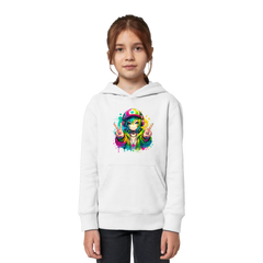 Anime Girl - Kids Organic Hoodie